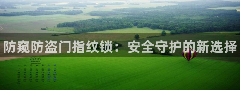 金年会官网app：防窥防盗门指纹锁：安全守护的新选择