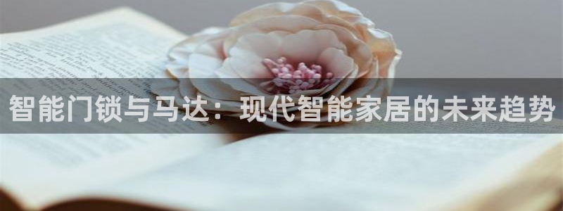 金年会18 28：智能门锁与马达：现代智能家居的未来趋势