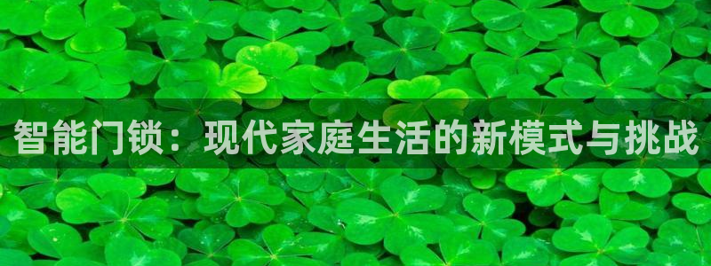 金雅陶瓷年会现场：智能门锁：现代家庭生活的新模式与挑战
