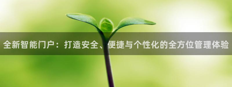 金年会这个平台：全新智能门户：打造安全、便捷与个性化的全方位