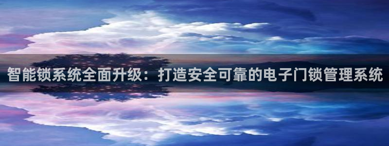 今年会金年会：智能锁系统全面升级：打造安全可靠的电子门锁管理