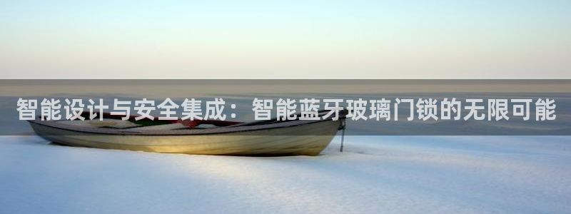 金升年会：智能设计与安全集成：智能蓝牙玻璃门锁的无限可能