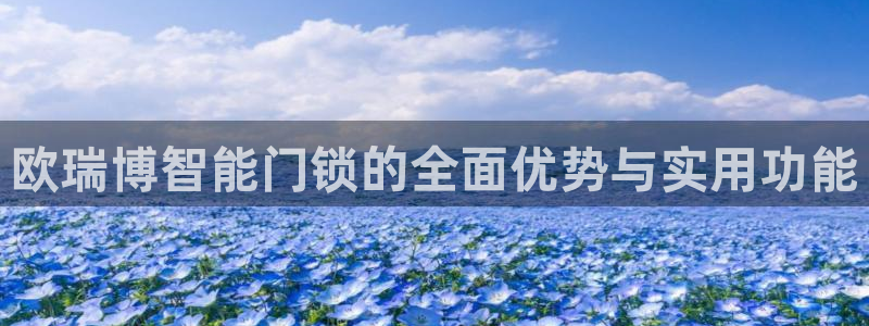 金 金年会：欧瑞博智能门锁的全面优势与实用功能