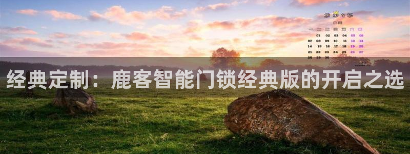 金进年会：经典定制：鹿客智能门锁经典版的开启之选