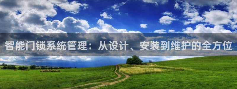 金年会电子：智能门锁系统管理：从设计、安装到维护的全方位