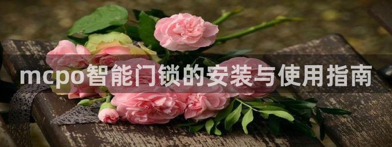 金年会不给提现：mcpo智能门锁的安装与使用指南