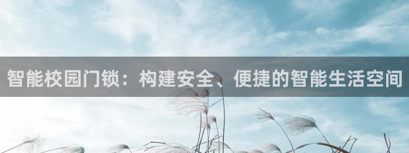金年会6766澳门联合：智能校园门锁：构建安全、便捷的智能生