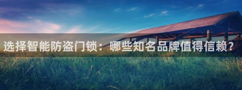 金年会拼音：选择智能防盗门锁：哪些知名品牌值得信赖？