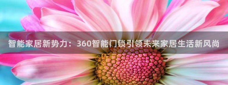 金年会官方客服：智能家居新势力：360智能门锁引领未来家居生