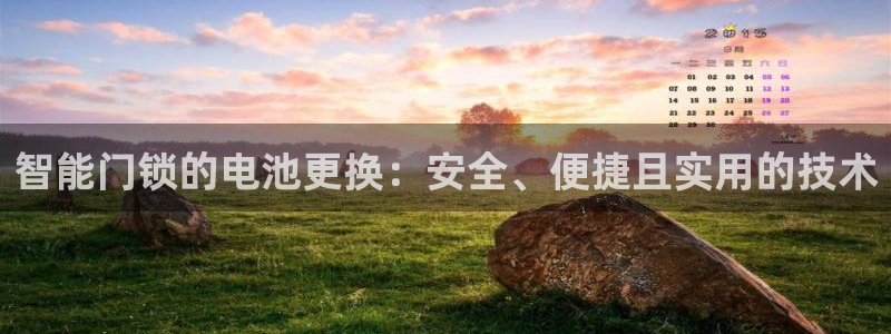 金年会手机app：智能门锁的电池更换：安全、便捷且实用的技术