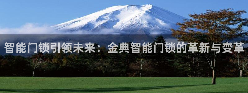 金年会app下载官网：智能门锁引领未来：金典智能门锁的革新与